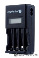 EverActive Ładowarka procesorowa NC-450 BLACK EDITION do akumulatorów AA/AAA
