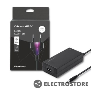 Qoltec Zasilacz desktopowy 60W | 12V | 5A | 5.5*2.1 |+kabel zasilajcy