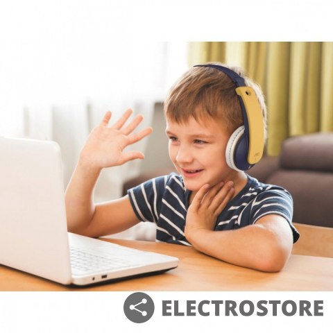 JVC Słuchawki HA-KD10 żółto-niebieskie JVC Słuchawki HA-KD10 żółto-niebieskie