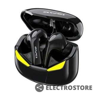 AWEI Słuchawki Bluetooth 5.0 T35 TWS + Stacja dokująca -Dla Graczy- czarne