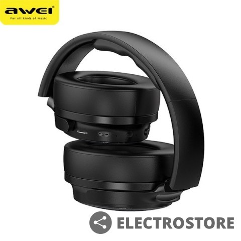 AWEI Słuchawki nauszne Bluetooth A780BL czarne AWEI Słuchawki nauszne Bluetooth A780BL czarne
