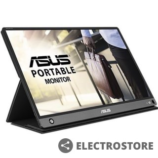 Asus Monitor 15.6 cala MB16AHP IPS FHD mHdmi USB-C Głośnik bateria 4h pracy
