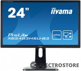IIYAMA Monitor 23.8 ProLite XB2483HSU-B3 HDMI,DP,USB,AMVA,PIVOT