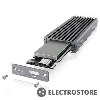 IcyBox Obudowa IB-1817M-C31 M.2 NVMe SSD