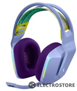 Logitech Słuchawki bezprzewodowe G733 Lightspeed Lilac 981-000890