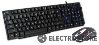 Rebeltec Klawiatura+mysz przewodowa dla graczy OPPRESSOR GAMING