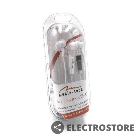 Media-Tech Słuchawki douszne USB-C Magicsound Media-Tech Słuchawki douszne USB-C Magicsound