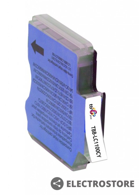 TB Print Tusz do Brother LC980/1100 TBB-LC1100CY CY 100% nowy TB Print Tusz do Brother LC980/1100 TBB-LC1100CY CY 100% nowy