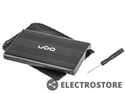 UGo Kieszeń zewnętrzna SATA 2,5'' USB 2.0 Aluminium UGo Kieszeń zewnętrzna SATA 2,5'' USB 2.0 Aluminium