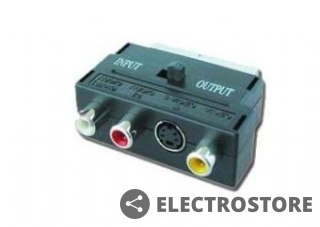 Gembird Adapter EURO/SVHS-3RCA (CHINCH)