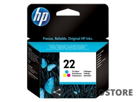 HP Inc. Tusz nr 22 Kolor C9352AE