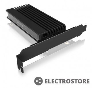 IcyBox Karta PCIe z gniazdem M.2 M-Key dla jednego dysku SSD M.2 NVMe IB-PCI214M2-HSL