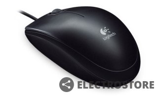 Logitech Mysz optyczna B100 OEM 910-003357 Black