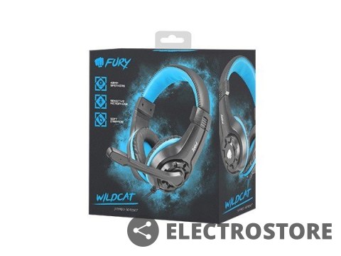 Fury Słuchawki dla graczy Wildcat Fury Słuchawki dla graczy Wildcat