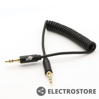 TB Kabel 3,5mm Mini Jack - 3,5mm Mini Jack M/M 1m spiralny