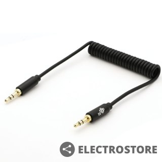 TB Kabel 3,5mm Mini Jack - 3,5mm Mini Jack M/M 1m spiralny