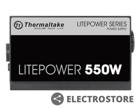 Thermaltake Litepower II Black 550W (Active PFC, 2xPEG, 120mm, Single Rail) Thermaltake Litepower II Black 550W (Active PFC, 2xPEG, 120mm, Single Rail)