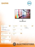 Dell Monitor S2421HN 23,8 cali IPS LED Full HD (1920x1080) /16:9/2xHDMI/3Y PPG