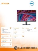 Dell Monitor SE2422H 23.8 cali LED 1920x1080/HDMI/VGA/3Y