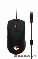 Gembird Zestaw Gamingowy 4 w 1 klawiatura/mysz/słuchawki/podkładka