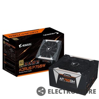 Gigabyte Zasilacz AP750GM-EU 750W PFC 135mm ATX