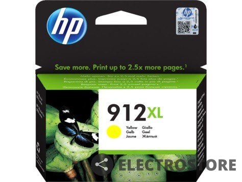 HP Inc. Tusz 912XL Yellow Ink 3YL83AE