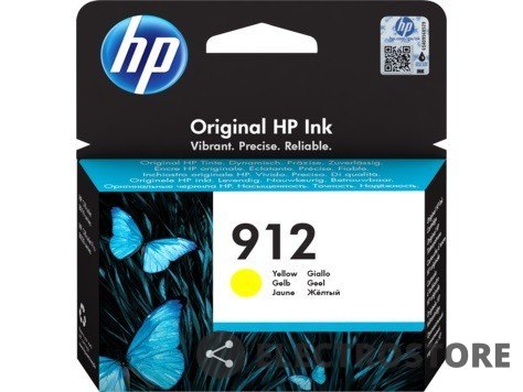 HP Inc. Tusz 912 Yellow Ink 3YL79AE