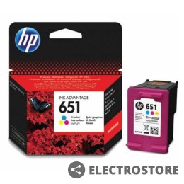 HP Inc. Tusz nr 651 Tri-colour C2P11AE