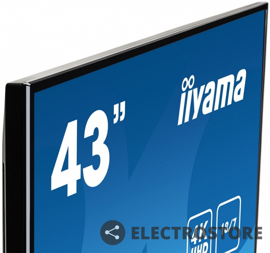 IIYAMA Monitor 43 LE4340UHS-B1 4K,18/7,LAN,AMVA3,USB,HD IIYAMA Monitor 43 LE4340UHS-B1 4K,18/7,LAN,AMVA3,USB,HD