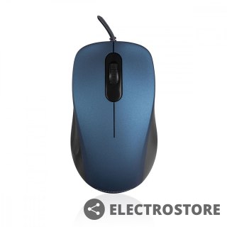 MODECOM M10S SILENT NIEBIESKA PRZEWODOWA MYSZ OPTYCZNA
