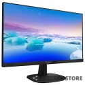 Philips Monitor 23.8 243V7QDSB IPS DVI HDMI Czarny