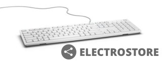 Dell Klawiatura multimedialna KB216 biała