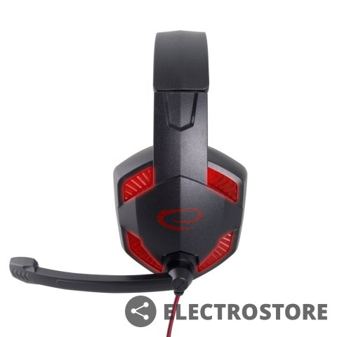 Esperanza Słuchawki z mikrofonem gaming blackbird Esperanza Słuchawki z mikrofonem gaming blackbird
