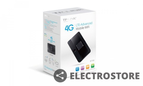 TP-LINK M7350 4G LTE Mobile WiFi z trybem pracy 4G TP-LINK M7350 4G LTE Mobile WiFi z trybem pracy 4G