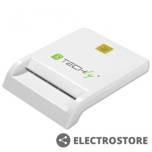 Techly Czytnik USB 2.0 Kart / Smart Card biały