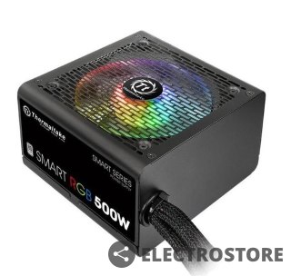 Thermaltake Smart 500W RGB (80+ 230V EU, 2xPEG, 120mm, Single Rail)