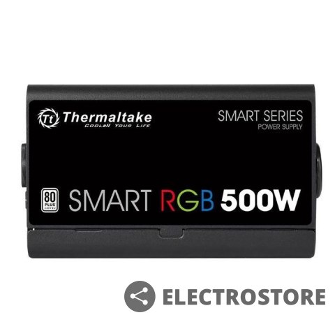Thermaltake Smart 500W RGB (80+ 230V EU, 2xPEG, 120mm, Single Rail) Thermaltake Smart 500W RGB (80+ 230V EU, 2xPEG, 120mm, Single Rail)