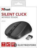 Trust Mydo Silent Click bezprzewodowa mysz czarna