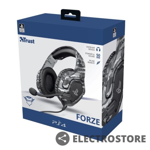 Trust Słuchawki gamingowe GXT 488 FORZE-G PS4 Trust Słuchawki gamingowe GXT 488 FORZE-G PS4