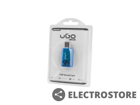 UGo Karta dźwiękowa 5.1 USB UGo Karta dźwiękowa 5.1 USB