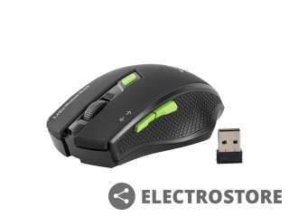 UGo Mysz bezprzewodowa MY-04 2.4GHz 1800DPI optyczna czarna