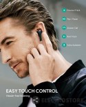 AUKEY EP-T21S Black True Wireless Słuchawki Bluetooth 5.0 | 3D SurroundSound | Move Compact II | wodoodporne IPX6 | 30h