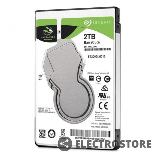 Seagate Dysk twardy BarraCuda 2TB 2.5 cala 128MB ST2000LM015