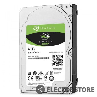 Seagate Dysk twardy BarraCuda 4TB 2.5 cala 128MB ST4000LM024