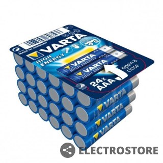 Varta Baterie alkaliczne VARTA R3 (AAA) 24 sztuk HIGH ENERGY