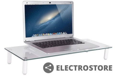 Digitus Szklana podstawa dla monitora, powierzchnia robocza: 56x21cm, max. obciążenie: 20kg Digitus Szklana podstawa dla monitora, powierzchnia robocza: 56x21cm, max. obciążenie: 20kg