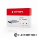 Gembird Obudowa dla dysków 2.5 USB3.0/aluminium/szara