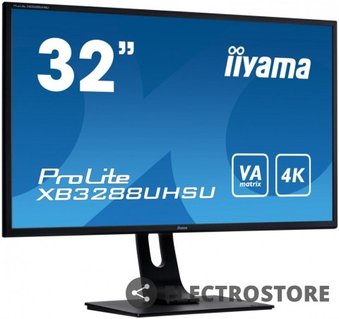 IIYAMA Monitor 31,5 XB3288UHSU 4K,VA,HDMI/DP/USB/PiP IIYAMA Monitor 31,5 XB3288UHSU 4K,VA,HDMI/DP/USB/PiP