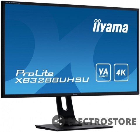 IIYAMA Monitor 31,5 XB3288UHSU 4K,VA,HDMI/DP/USB/PiP IIYAMA Monitor 31,5 XB3288UHSU 4K,VA,HDMI/DP/USB/PiP