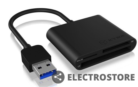 IcyBox Czytnik kart IB-CR301-U3 USB 3.0 IcyBox Czytnik kart IB-CR301-U3 USB 3.0